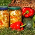 Salate od krastavaca, tikvica i paprika za zimu: recepti sa fotografijama kod kuće