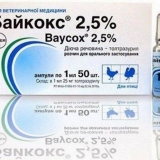 Baycox - upute za upotrebu za zečeve