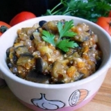 Kavijar od patlidžana u tiganju