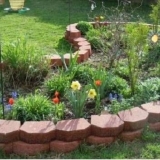 Ivice za cvjetne gredice: vrste materijala, metode proizvodnje