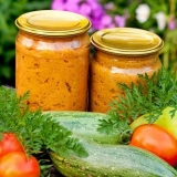 Kavijar od tikvica za zimu bez sterilizacije