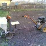 Sadilica za krompir: dimenzije hodnog traktora