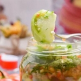 Konzervirani zeleni paradajz: zimski recepti