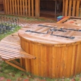 Drveni poklopac bunara uradi sam: crteži + upute korak po korak