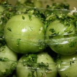Brzo kiseli zeleni paradajz