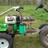 Minitraktor iz motobloka