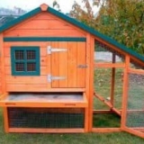 Projekat kokošinjca za 20 pilića, zimska verzija - crteži