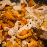 Recepti za piletinu sa lisičarkama u rerni i spori šporet