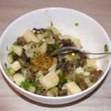 Salata s bukovačama: jednostavni recepti za kuhanje sa fotografijam...