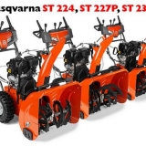 Husqvarna čistač snijega