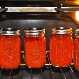 Sterilizacija tegli u rerni sa prazninama