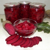 Cvekla za vinaigrette za zimu