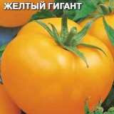 Žuti džinovski paradajz: opis