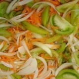 Instant korejski zeleni paradajz: recepti sa fotografijama