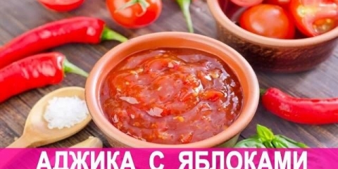 Adjika sa jabukama za zimnicu