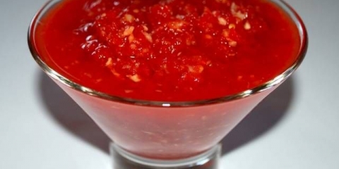 Adjika slatka: recept