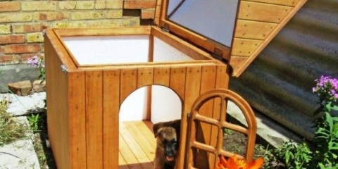 Kućica za pse od dasaka uradi sam