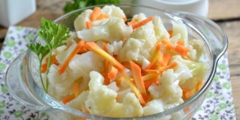 Karfiol za zimu: kiseli praznici