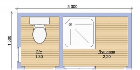 Učinite sami drveni tuš-wc za ljetnu rezidenciju