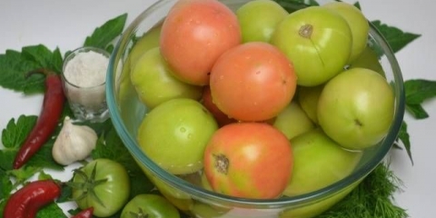 Punjeni zeleni paradajz: recept + fotografija