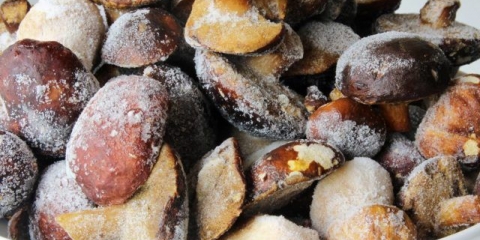 Juha od gljiva od smrznutih vrganja