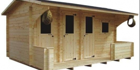 Hozblok sa tušem za ljetnu rezidenciju