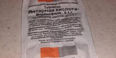 Jantarna kiselina za hranjenje krastavaca: upotreba u tabletama, u stakleniku, doziranje, recenzije