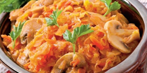 Kupus sa vrganjima: recepti za kuvanje