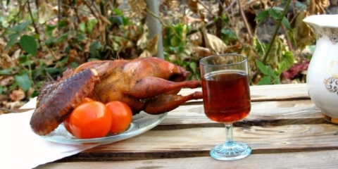 Tinktura brusnice na votki