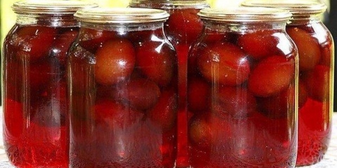 Kompot za zimu od šljiva