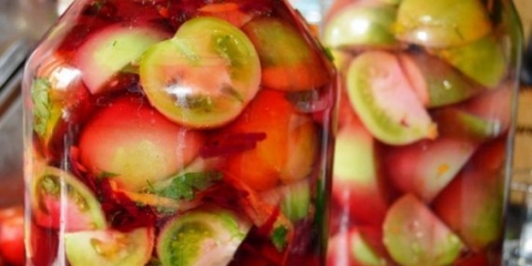 Konzerviranje zelenog paradajza za zimu bez sterilizacije