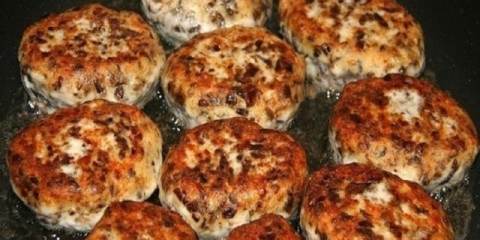 Kotleti od gljiva: 10 recepata sa fotografijama kod kuće