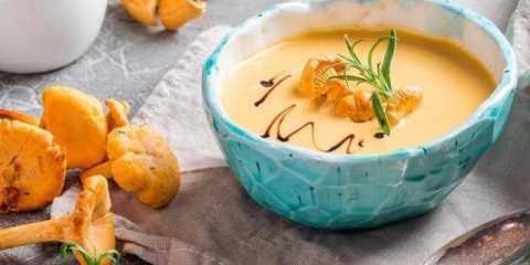 Krem supa od lisičarki: recepti sa fotografijama