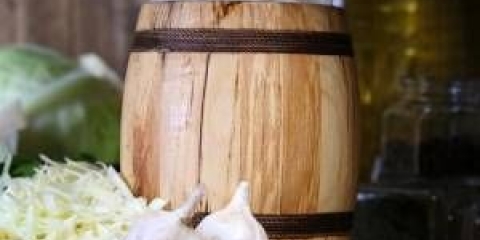 Kiseli kupus u salamuri u tegli