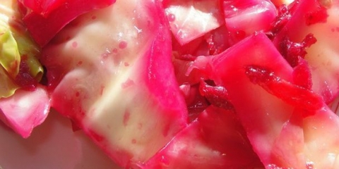 Kiseli kupus u velikim komadima instant kuhanja: recept