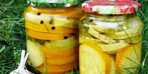 Marinirane tikvice na bugarski način za zimu u teglama