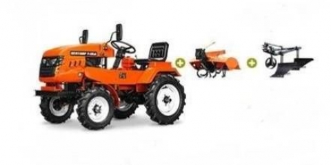 Mini traktor kentaur: t-15, t-18, t-224