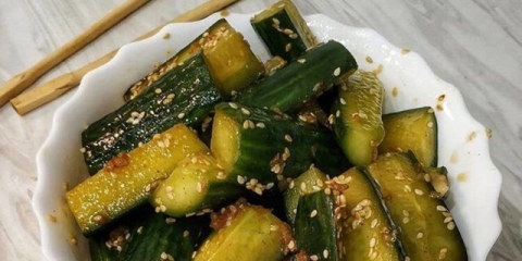 Krastavci sa susamom u korejskom stilu: 8 recepata korak po korak sa fotografijama