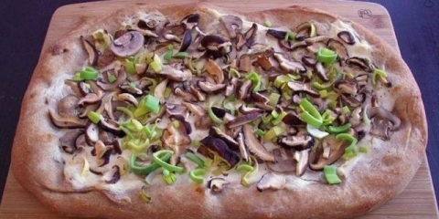 Pica sa pečurkama: recepti sa fotografijama