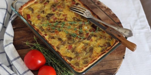 Pita sa pečurkama: recepti za kuvanje