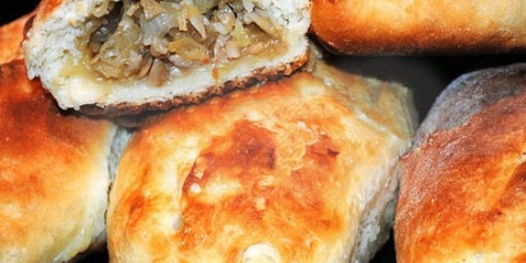 Pite sa pečurkama: sa krompirom, jajima, pirinčem, u rerni