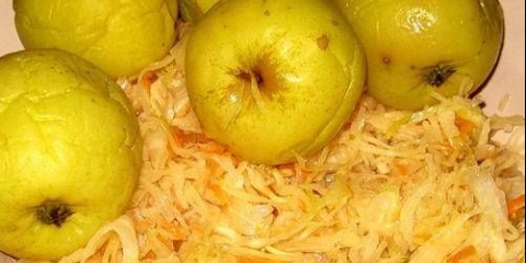 Recept za kisele jabuke sa kupusom