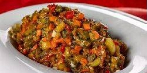 Recept za kavijar od prženih patlidžana