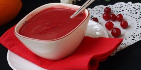 Recepti za sos od brusnica za meso