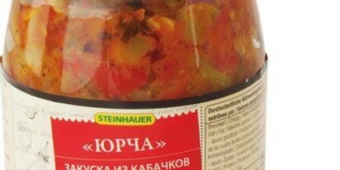 Salata yurcha od tikvica za zimu: recepti, recenzije