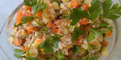 Salata sa ribom za zimnicu