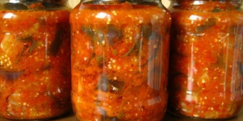 Trojka salata sa patlidžanom za zimnicu