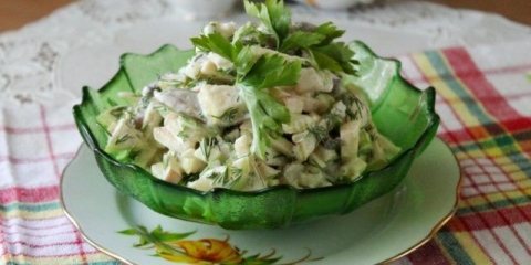 Salate od slanih gljiva: recepti za kuhanje kod kuće