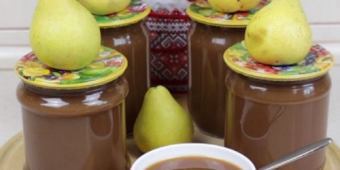 Kondenzirano mlijeko od kruške za zimu