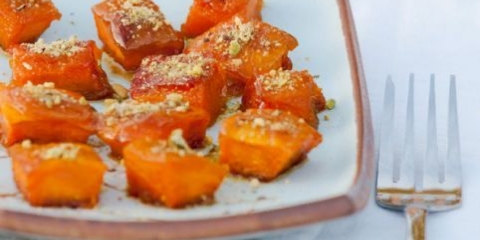 Slatka sušena bundeva u rerni